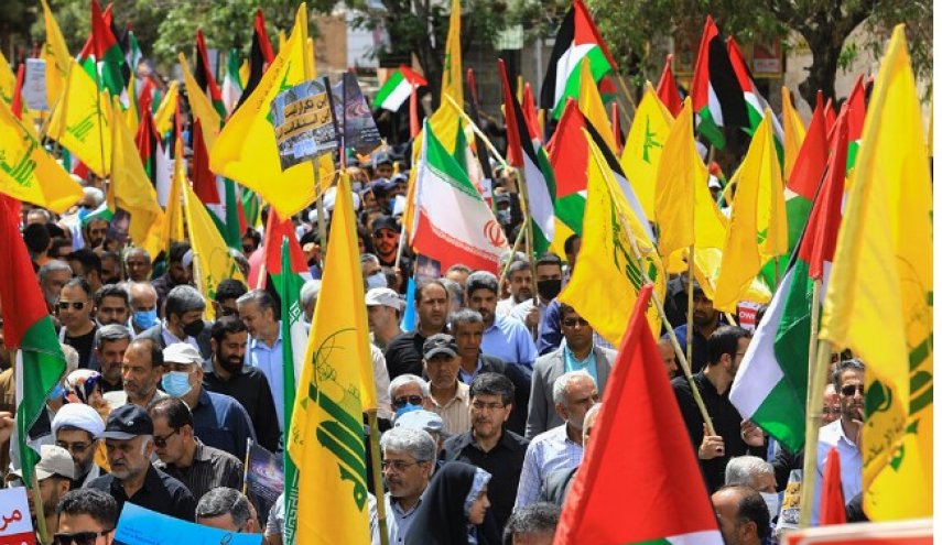 الجيش الإيراني : الحل الوحيد للقضية الفلسطينية هو النضال حتى تدمير الکیان الصهيوني