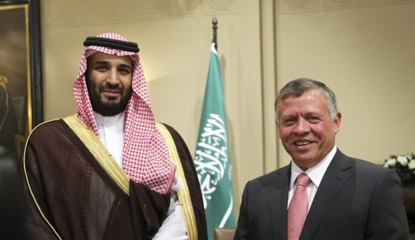 محادثة هاتفية بين ولي العهد السعودي والملك الاردني بشأن غزة