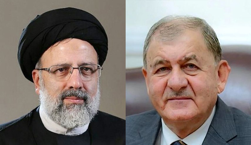 رئيس ايران لنظيره العراقي: ضرورة بذل الجهود لوقف العدوان الاسرائيلي