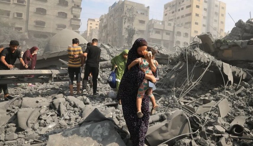 تصاویری هولناک از کشتار فلسطینیان در غرب غزه 
