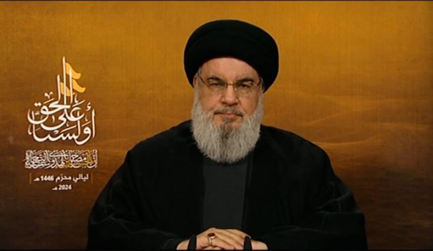 السيد نصر الله: نحن في قلب طوفان الأقصى في غزة