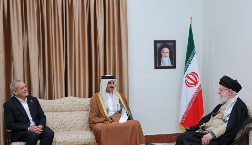 قائد الثورة: نتوقع من قطر عدم الاكتراث للضغوط الاميركية