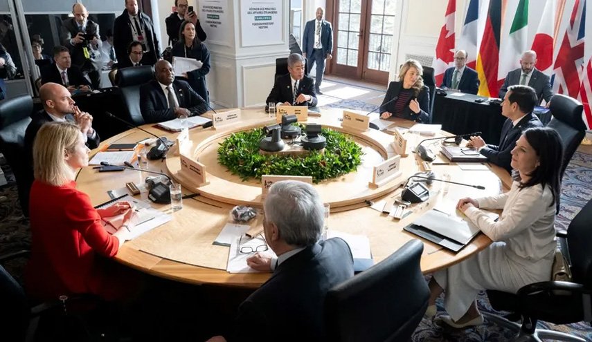 الخلافات على أوكرانيا و'حل الدولتين' والرسوم الجمركية تخيم على اجتماع G7