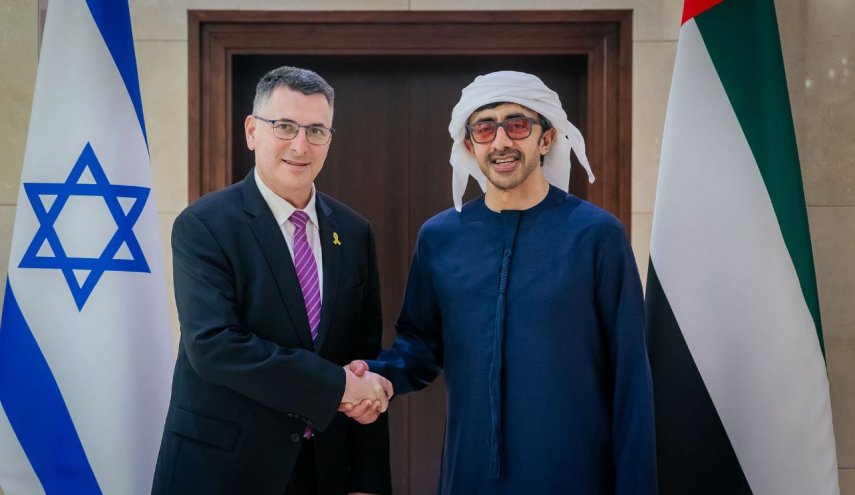 أبوظبي تستضيف وزير الخارجية الصهيوني 