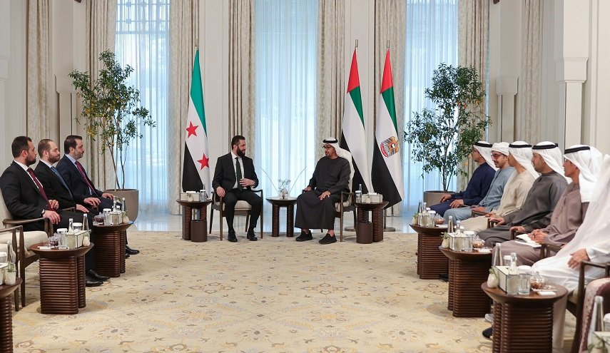 ’الجولاني’ يصل الامارات ويلتقي ’بن زايد’