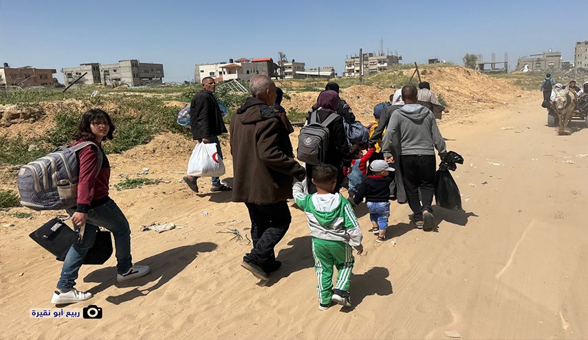 نصف مليون نازح جديد في غزة خلال شهر الاخير