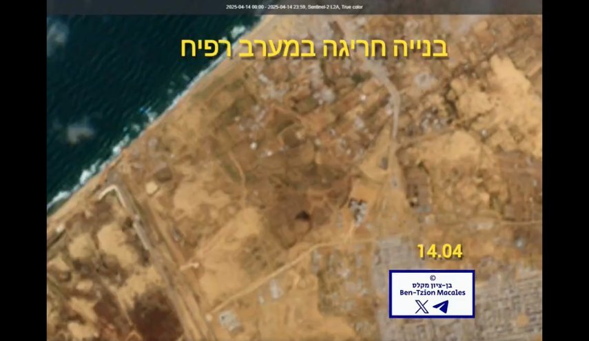 صور أقمار اصطناعية تكشف منشأة للاحتلال على حدود غزة مع مصر