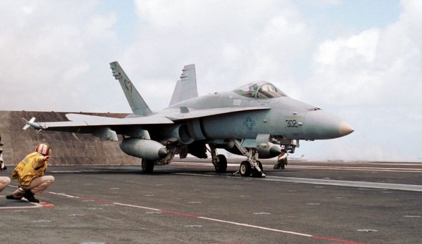 سقوط دومین جنگنده اف-۱۸ ارتش آمریکا در دریای سرخ