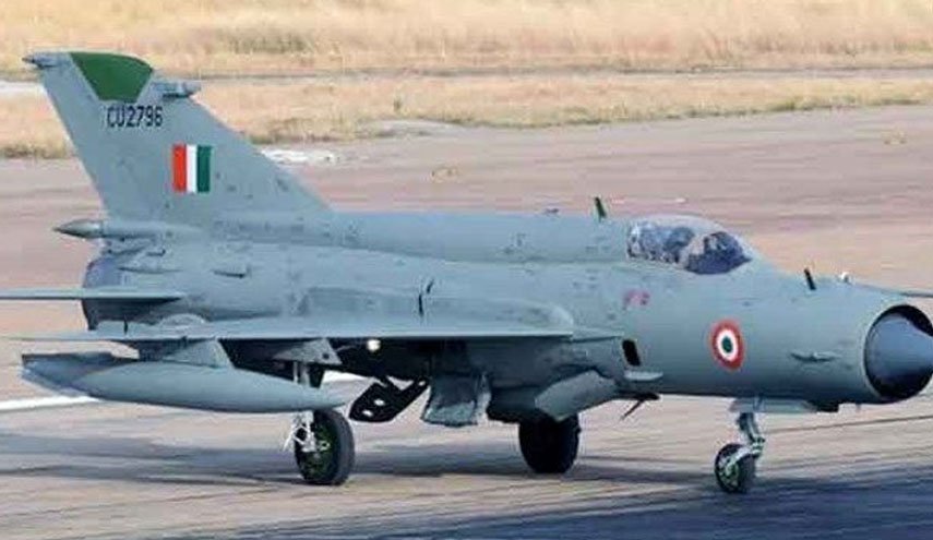 تایید سقوط جنگنده هندی در منطقه کشمیر