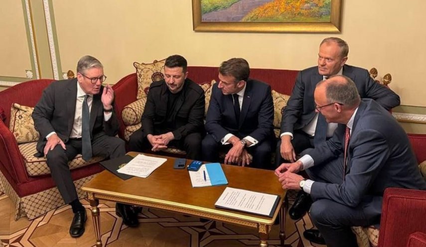 اتصال قادة أوروبا مع ترامب بحضور زيلينسكي