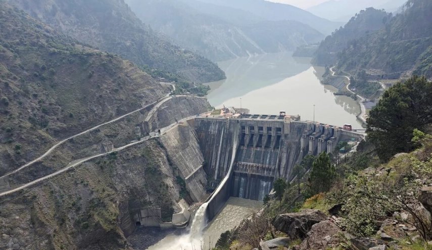 هند جریان آب سد چناب به سوی پاکستان را باز کرد