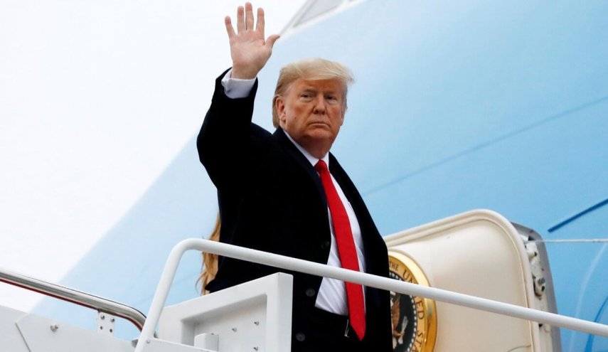 ترامب يغادر واشنطن متجها إلى السعودية 