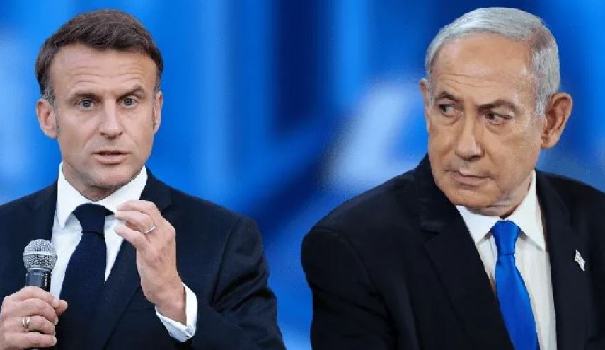 نتنياهو يهاجم ماكرون ويتهمه بدعم حماس!