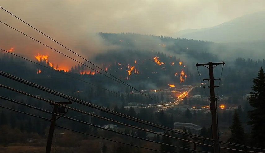 قتيلان في حريق غابات كبير وسط كندا