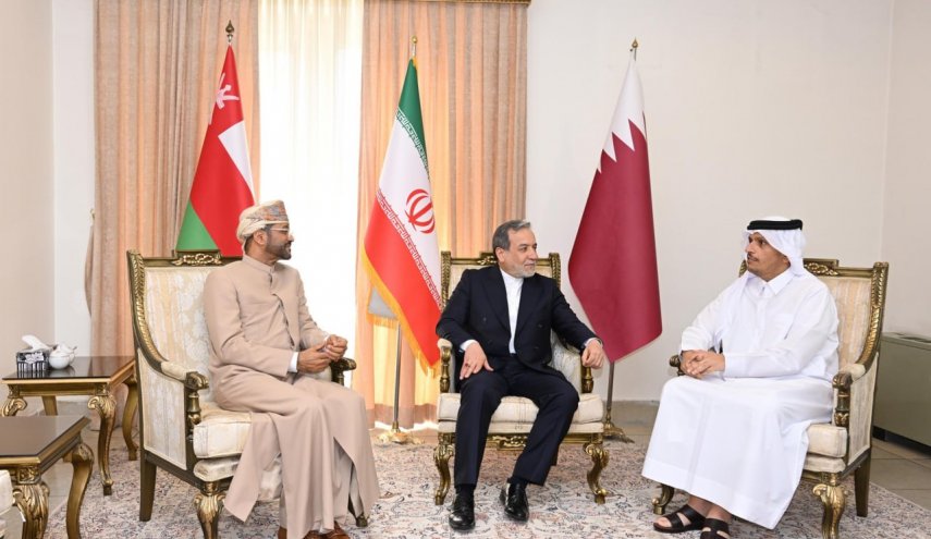 نشست سه جانبه وزرای خارجه ایران،‌عمان و قطر 