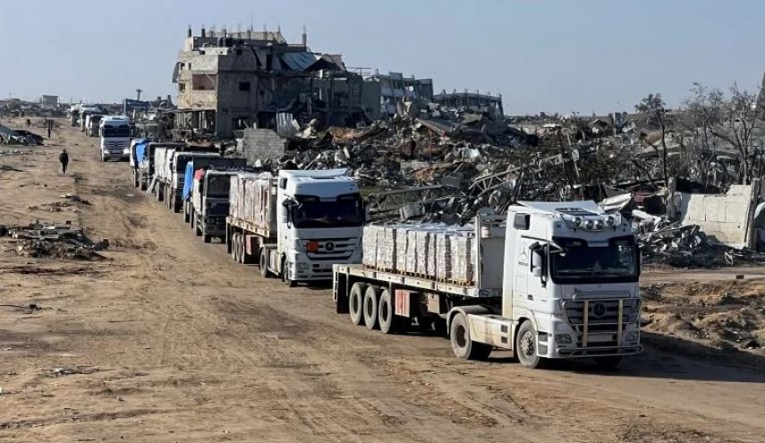 موافقت رژیم صهیونیستی با ورود مقدار محدود کمک‌های بشردوستانه به غزه
