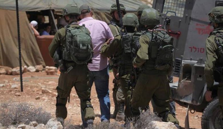  بازداشت ساکنان کرانه باختری توسط صهیونیست‌ها 