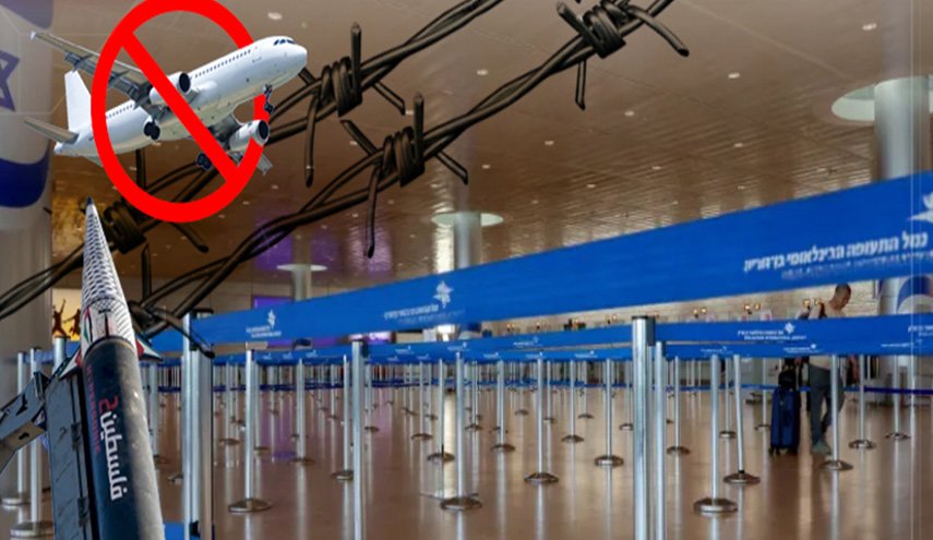 إلغاء 45 رحلة جوية إلى مطار بن غوریون خلال الـ 24 ساعة الماضية