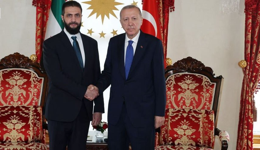 جولانی با رجب طیب اردوغان دیدار کرد