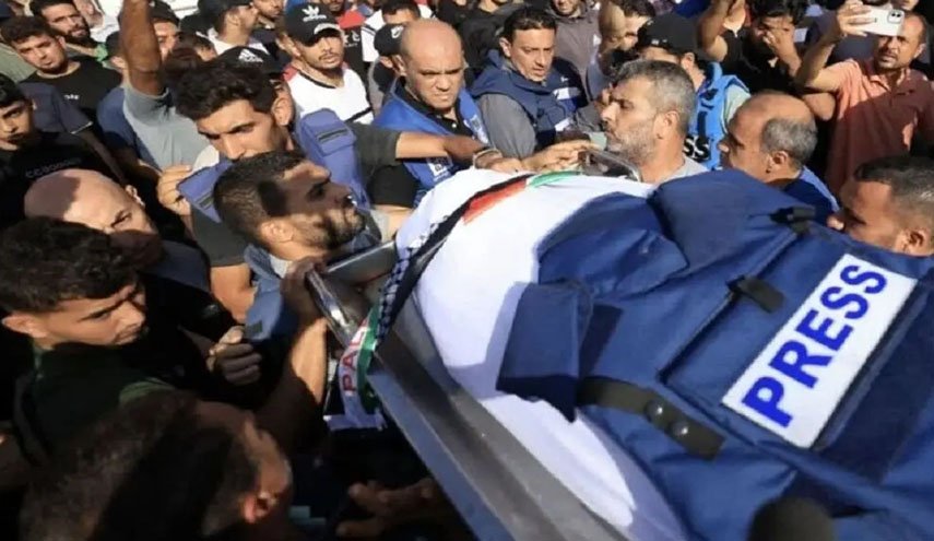 شمار شهدای خبرنگار در غزه به ۲۲۱ نفر افزایش یافت