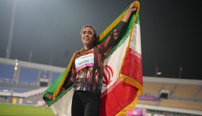 عداءة إيرانية تقتنص الذهبية في بطولة آسيا لألعاب القوى الـ26