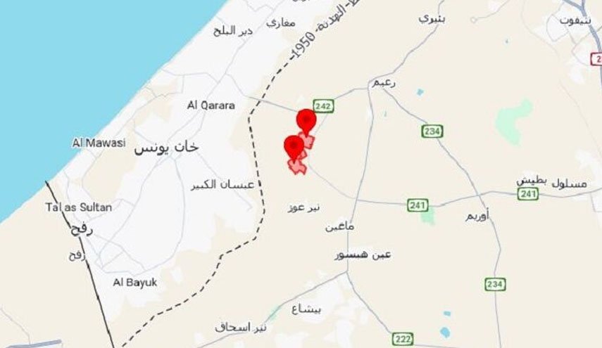 حمله راکتی مقاومت فلسطین به شهرک های مجاور نوار غزه