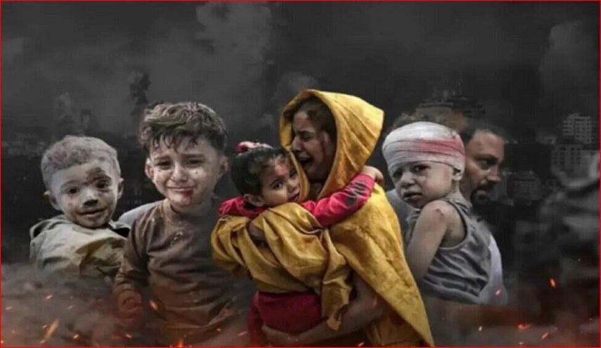 عید قربان در غزه ..  عیدی که قربانیانش در اینجا زنان و کودکانند!

