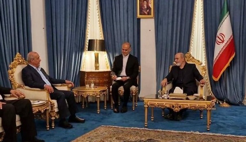 دیدار احمدیان با معاون دبیرکل جبهه مردمی آزادی فلسطین