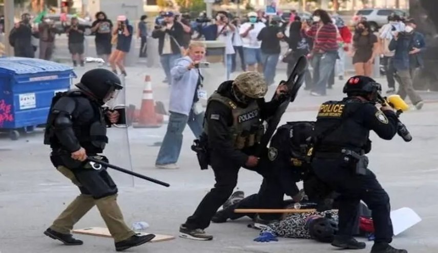 آخرین وقایع اعتراضات آمریکا؛حکومت نظامی در لس‌آنجلس/ تظاهرات به نیویورک کشیده شد+ ویدیو