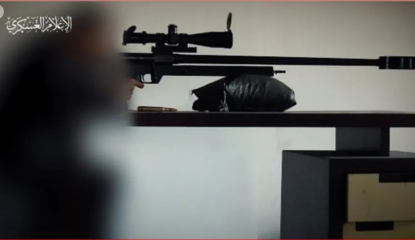 شکار نظامی صهیونیست توسط تک تیرانداز قسام