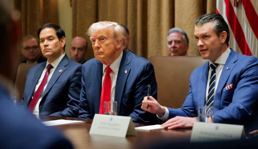 نشست امنیتی ویژه مسئولین آمریکا در پی تجاوز رژیم صهیونیستی به ایران