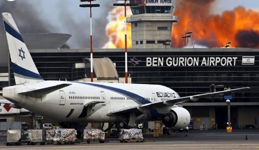 حریم هوایی اسرائیل به‌روی هواپیماهای مسافربری بسته شد