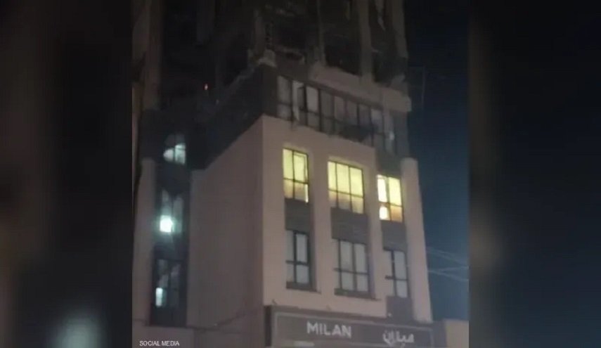 شهيدان جراء اعتداء صهيوني على مبنى سكني بمدينة قم وسط ايران