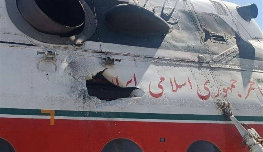 اصابة مروحية إغاثية للهلال الأحمر الإيراني وتدمير مركز إسعاف في هجمات صهيونية 