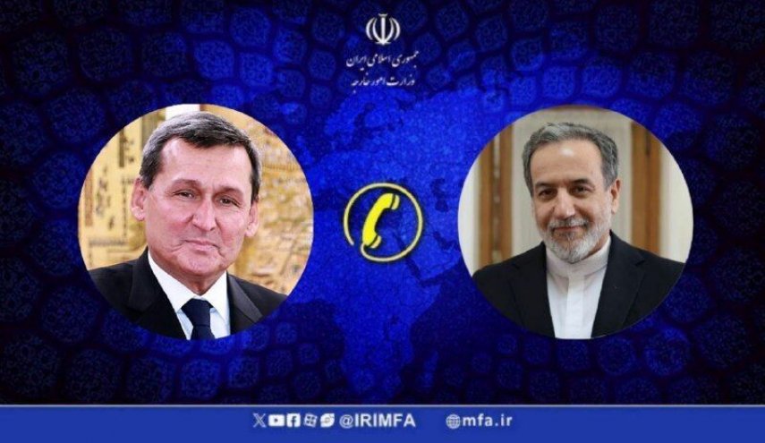 محادثات بين وزيري خارجية إيران وتركمانستان بشأن تعزيز العلاقات بين البلدين