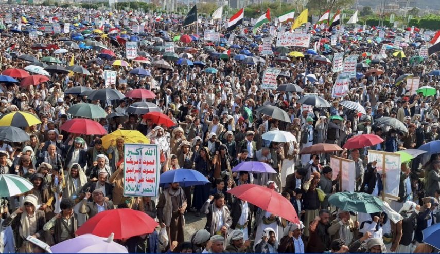 مليونية صنعاء: 'طوفان بشري' دعماً لغزة ومواجهة 'الاستباحة' الصهيونية