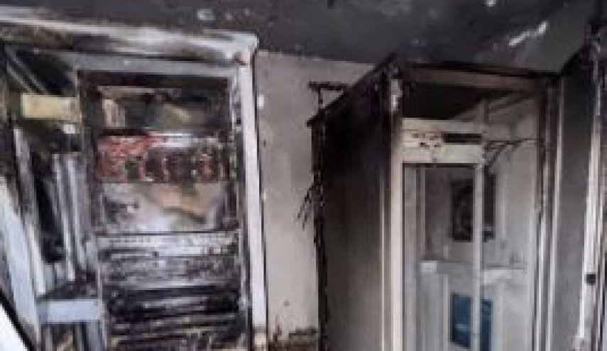 آتش سوزی مشکوک یک مرکز امنیتی رژیم صهیونیستی در یورش شبانه شهرک نشینان