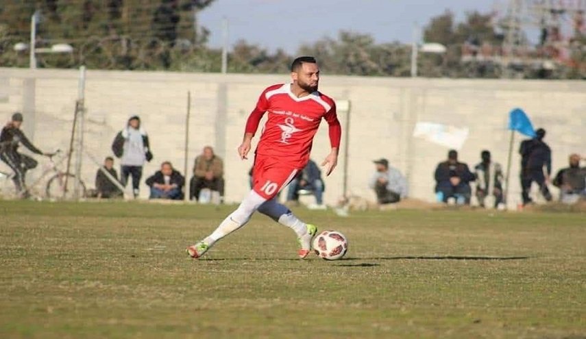 استشهاد لاعب منتخب فلسطين في غارة 