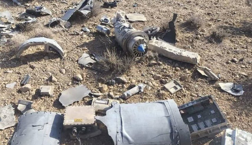 تفكيك ذخائر طائرة مسيّرة إسرائيلية شمال غرب ايران