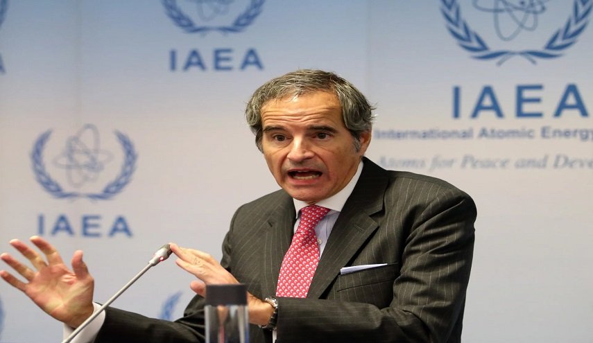 غروسي: لا يمكن حل القضية النووية لدولة كبيرة مثل ايران بالقوة