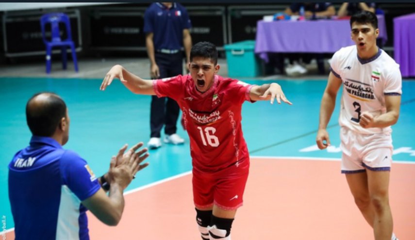 ناشئة آسيا لكرة الطائرة : ايران تهزم اندونيسيا في بداية المشوار
