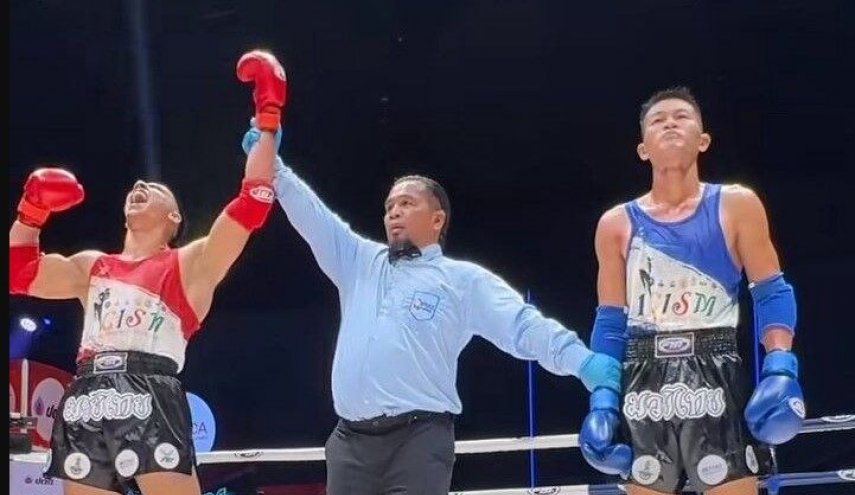 لاعب إيراني يتوج بميدالية ذهبية في بطولة العسكريين العالمية لـ'لمواي تاي'