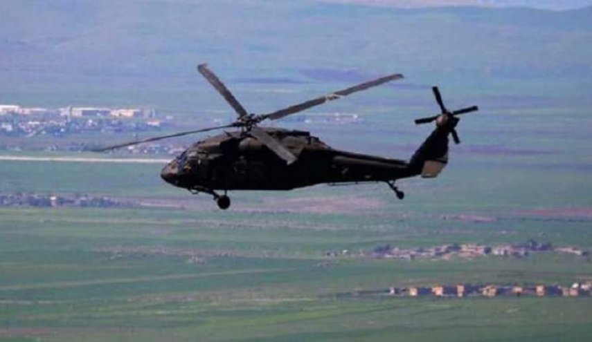 طيران 'التحالف الدولي' المروحي يحلق على علو منخفض شرق دير الزور