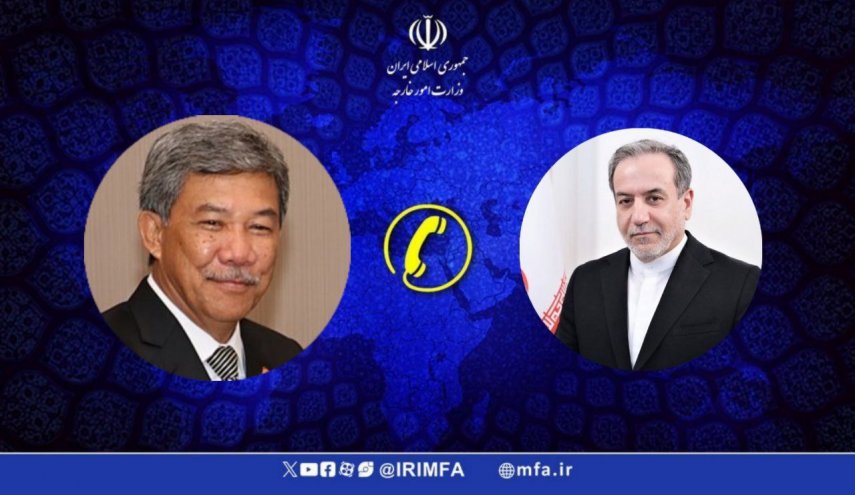 گفت‌وگوی تلفنی وزرای امور خارجه جمهوری اسلامی ایران و مالزی