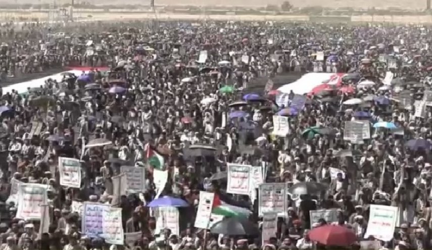 اليمن.. مسيرات حاشدة في صعدة نصرة لغزة