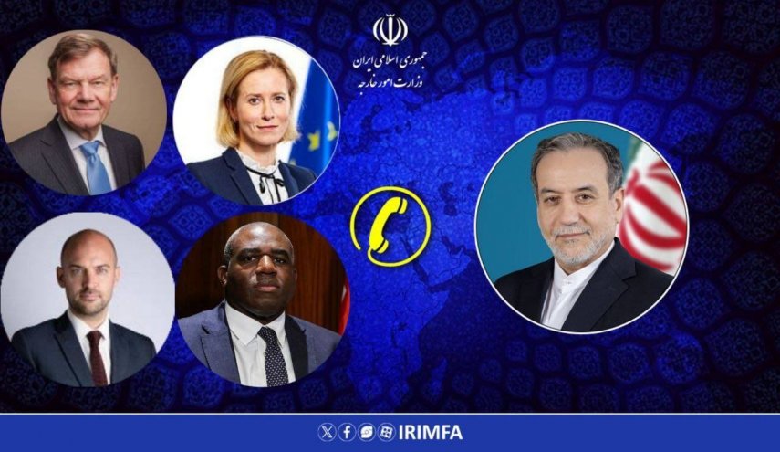 عراقجي: علی 'فرنسا وبريطانيا والمانيا' التخلي عن سياسة التهديد