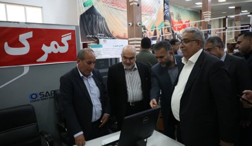 إيران تطلق المرحلة الأولى من خط سكة الحديد شلمجه–البصرة +صور