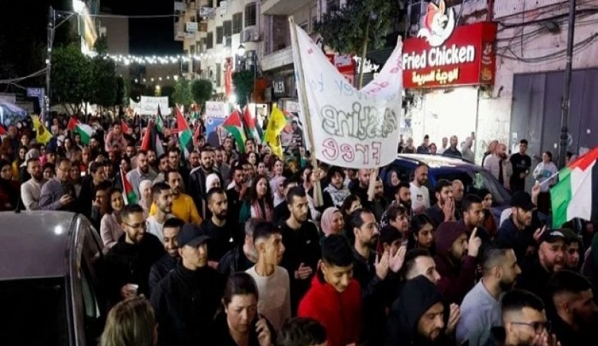 تظاهرات في الضفة الغربية تنديداً بالإبادة الجماعية والتجويع في غزة