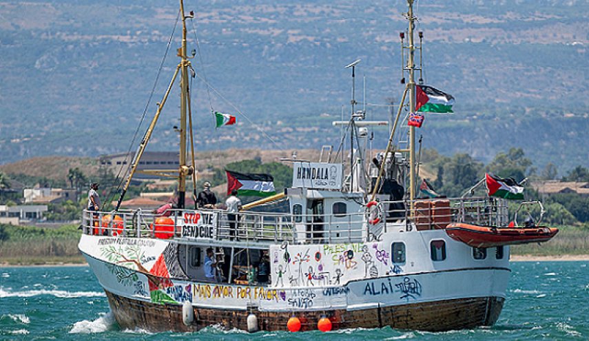 تهدید کشتی «حنظله» از سوی اسرائیل
