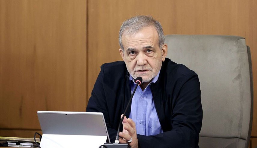 الرئيس بزشكيان يؤكد على ضرورة إكمال ممر شمال - جنوب الاستراتيجي الدولي